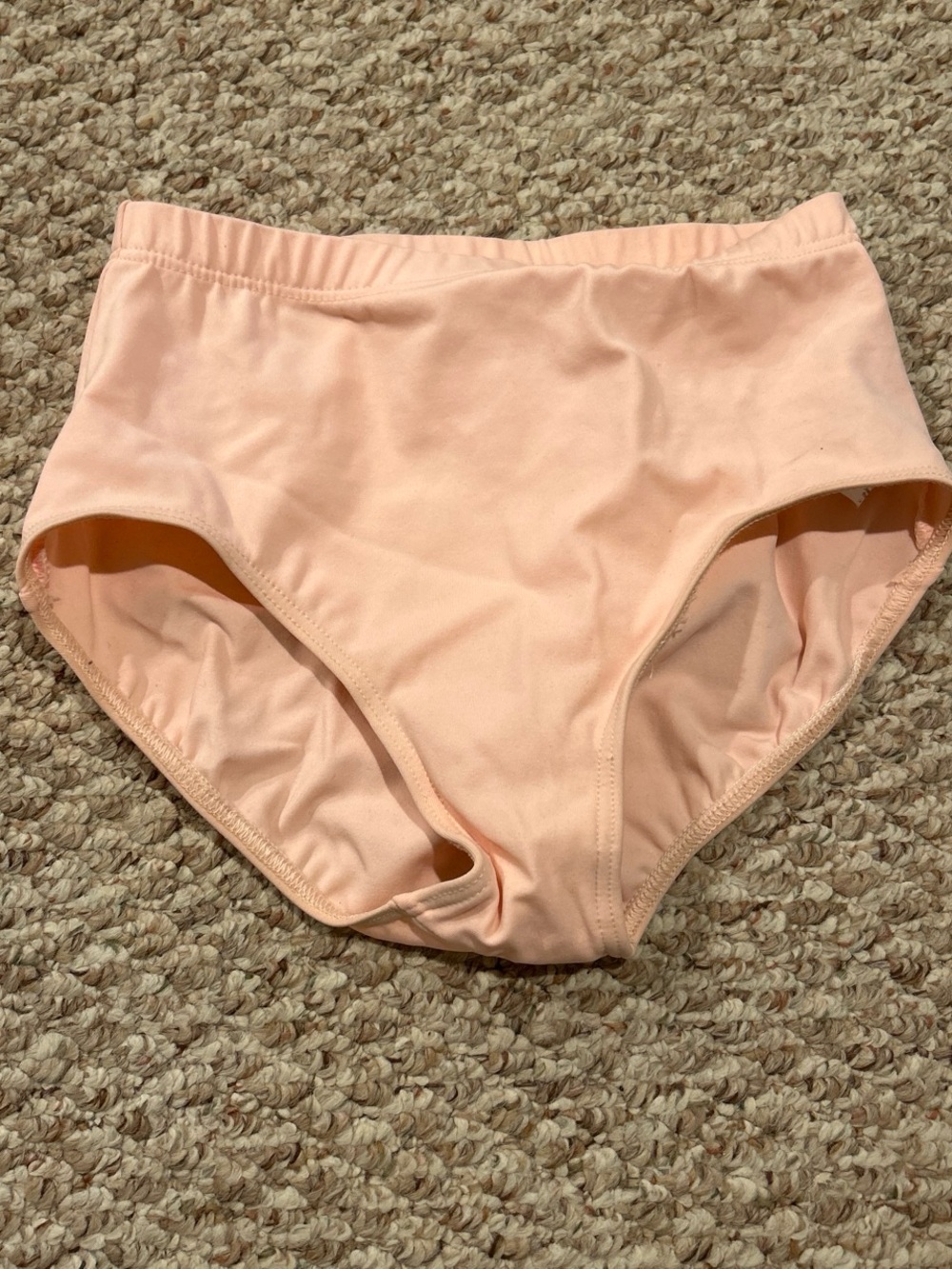 High-Waist Women's capezio Shorts in Light Peach